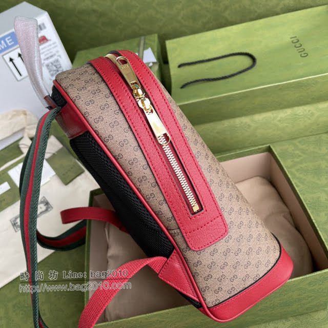 Gucci顶级男女包包 古驰哆啦A梦后背包 Gucci拉链提手双肩包 647816  gdj1598